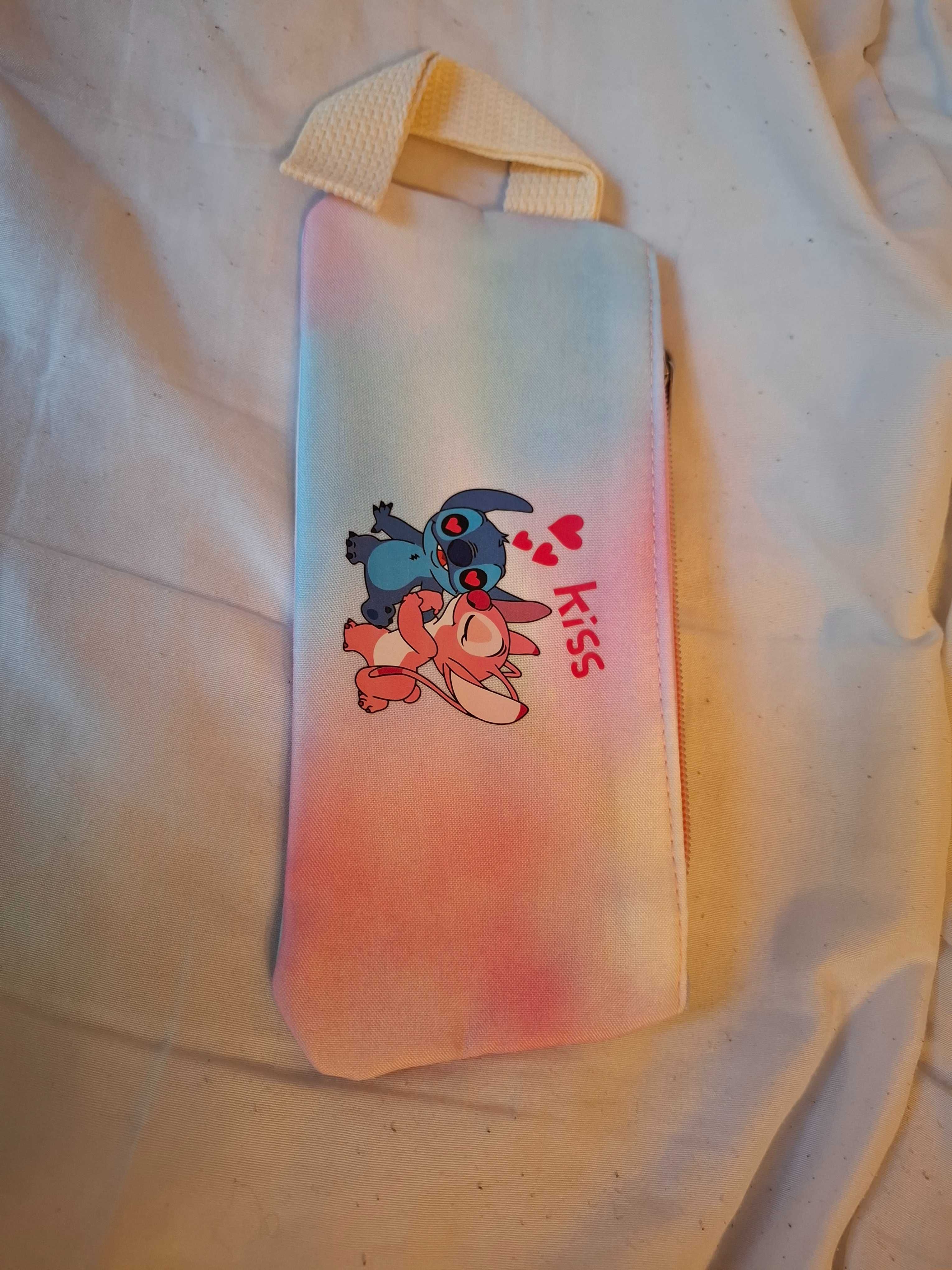 Раница за училище,чанта за храна и несесер Stitch