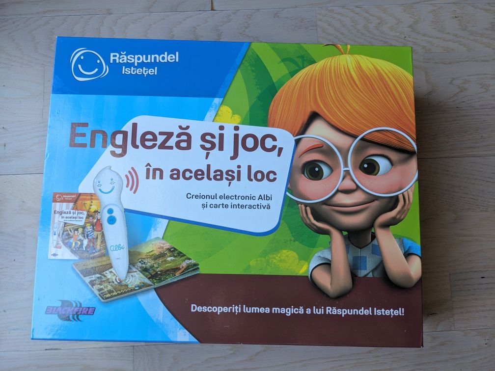 Set Creion Raspundel Istetel + carte Dictionar Englez-Roman