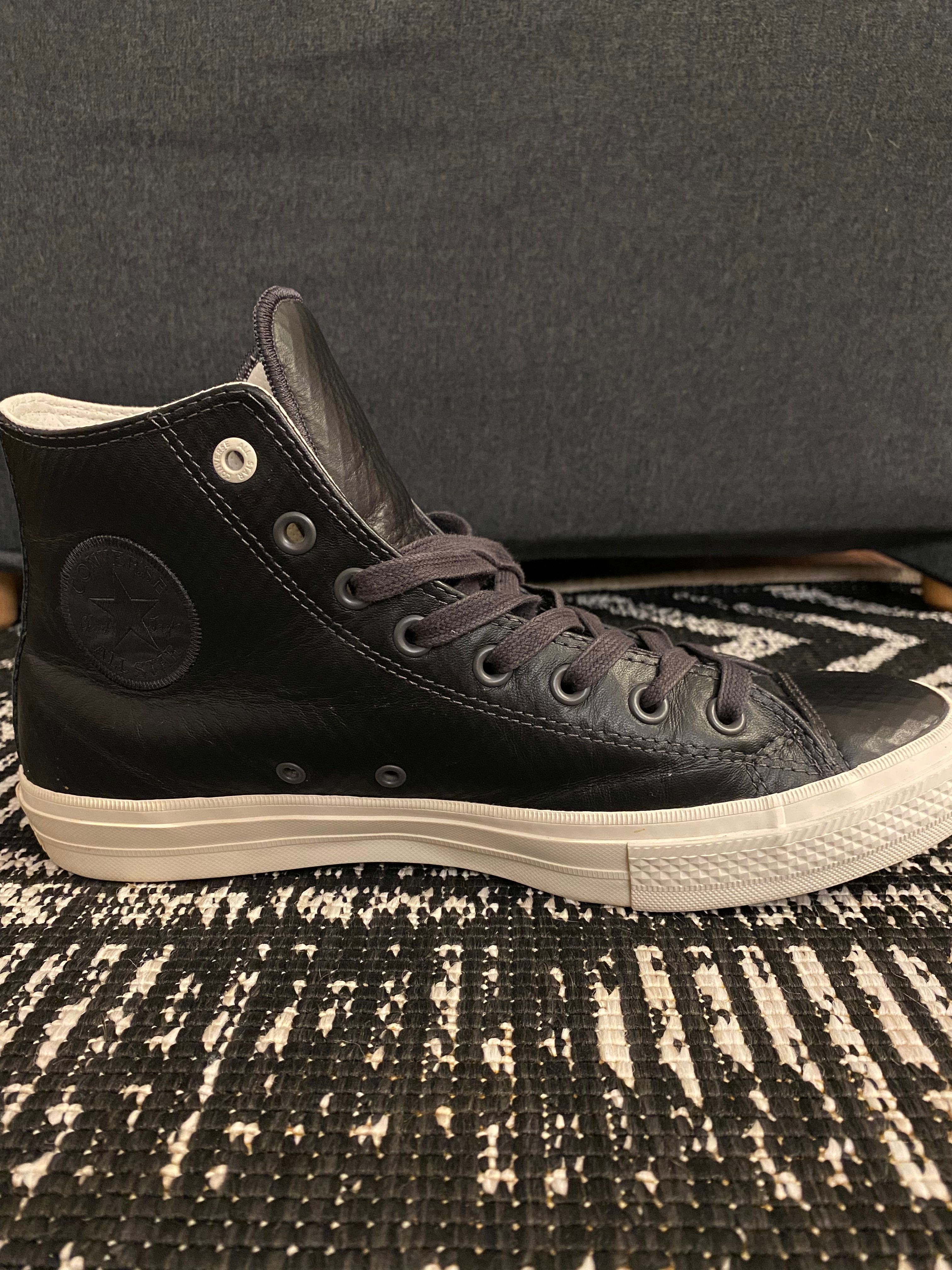 Vand Converse Negru piele nr 44