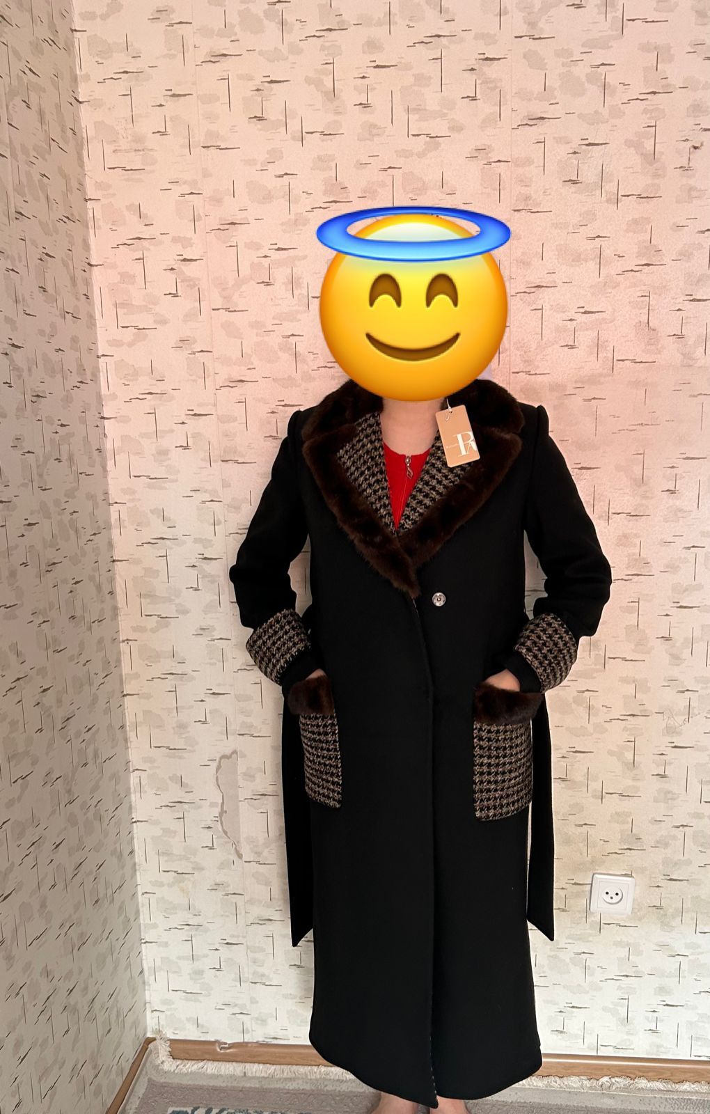 Пальто турецкий чёрный