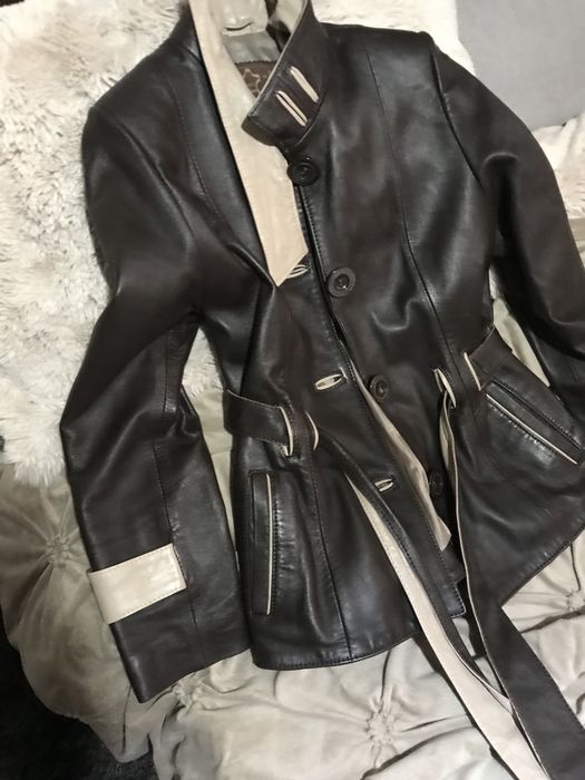 Geaca piele naturala