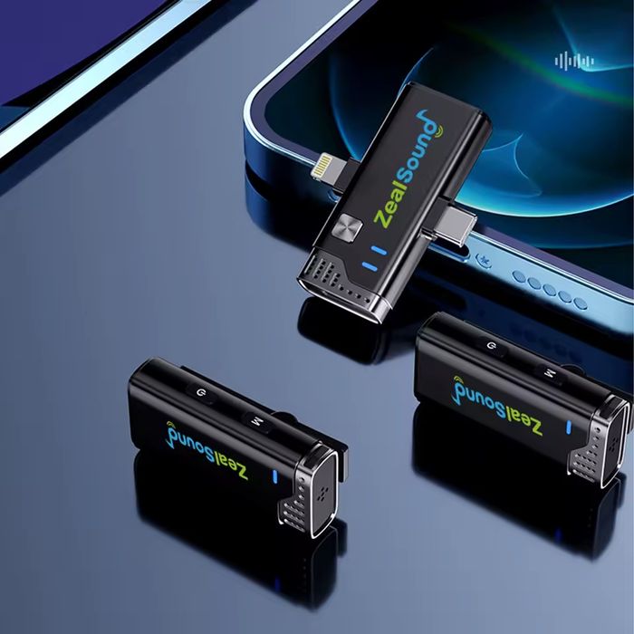 Set 2 microfoane wireless lavaliere