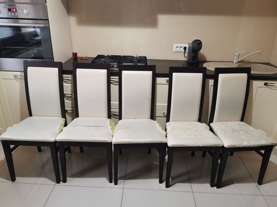 Scaune bucătărie de retapitat