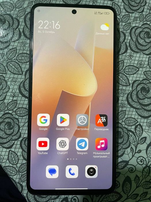 Xiomi 12 lite holati zo‘r saqlangan aybi yuq.Xotirasi 256gb