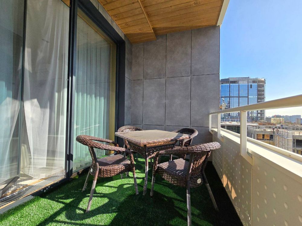 daily two-room apartment in the very Tashkent City Boulevard Residence