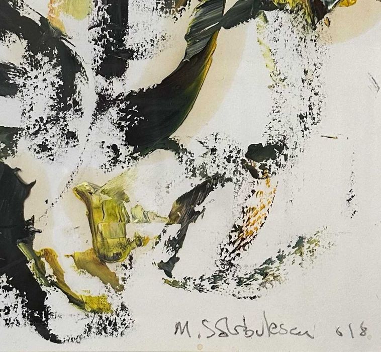 Mihai Sârbulescu – Compoziție abstractă (2018)