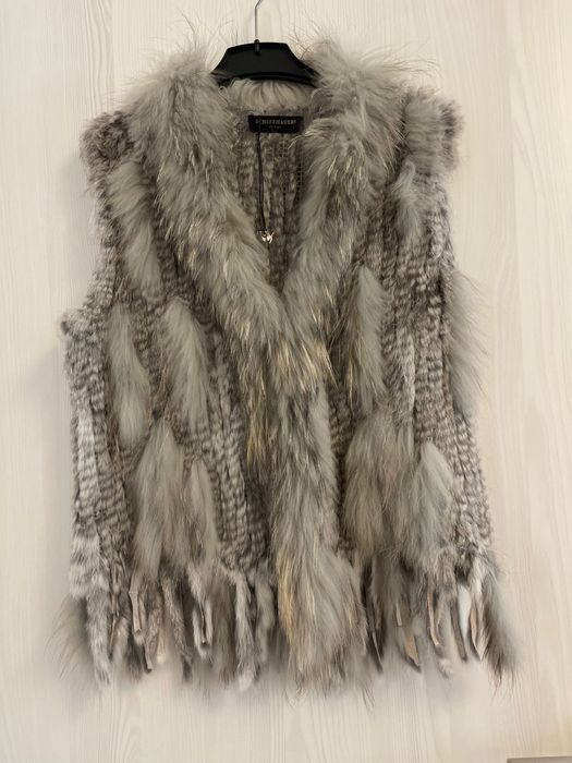 Vesta din blana naturala