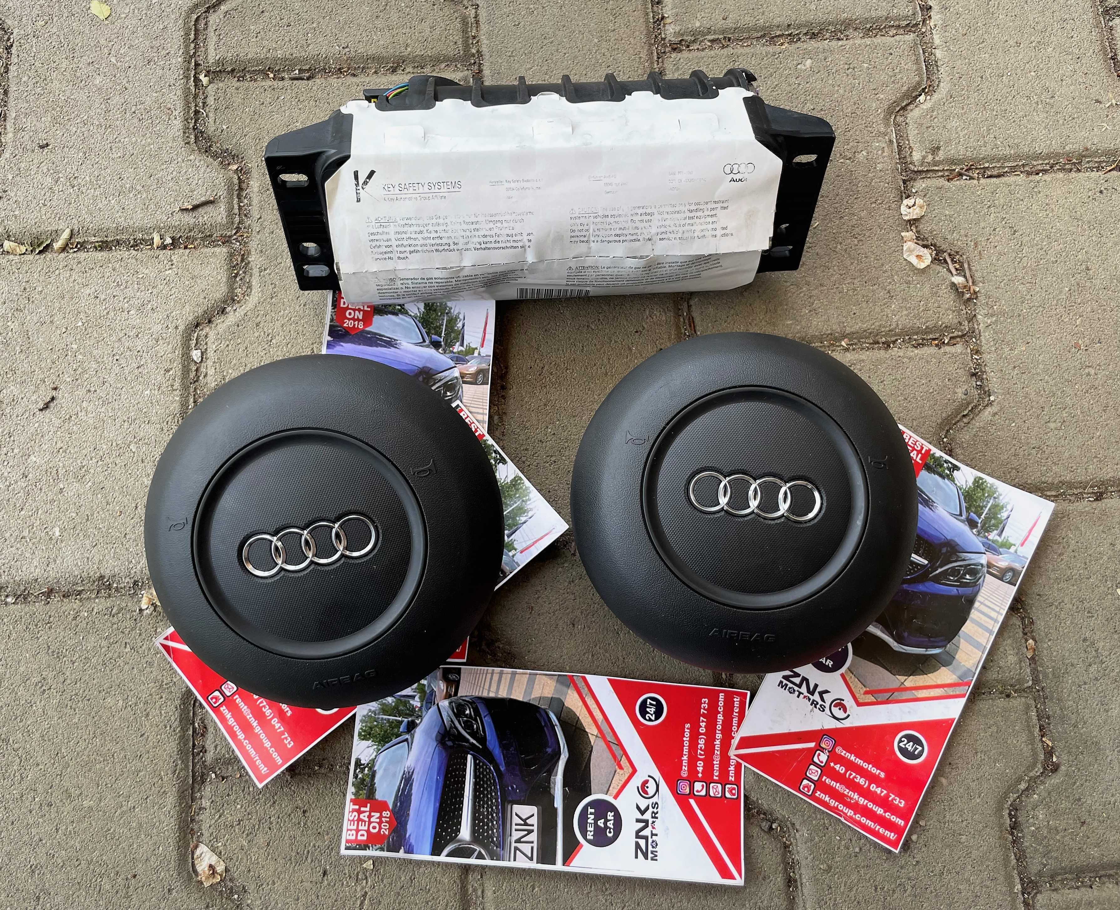 Audi TT 8j airbag volan S line  pasager / plansa de bord / set centuri