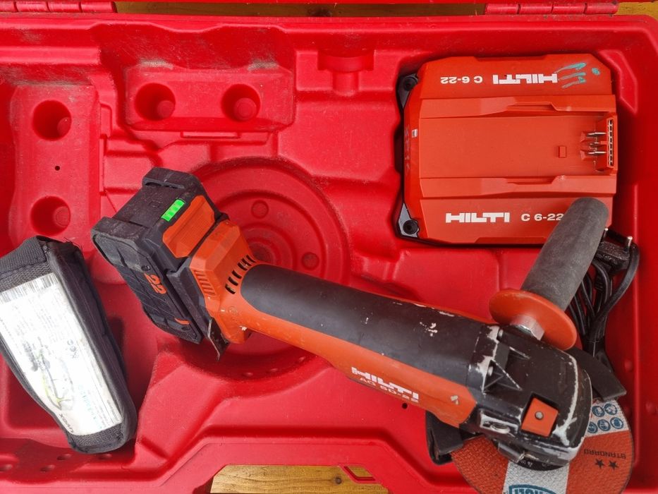 Flex hilti ag 5d 22 nuron. Cutie baterie,incarcator