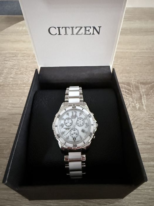 Vand ceas de dama Citizen Eco Drive Ceramica