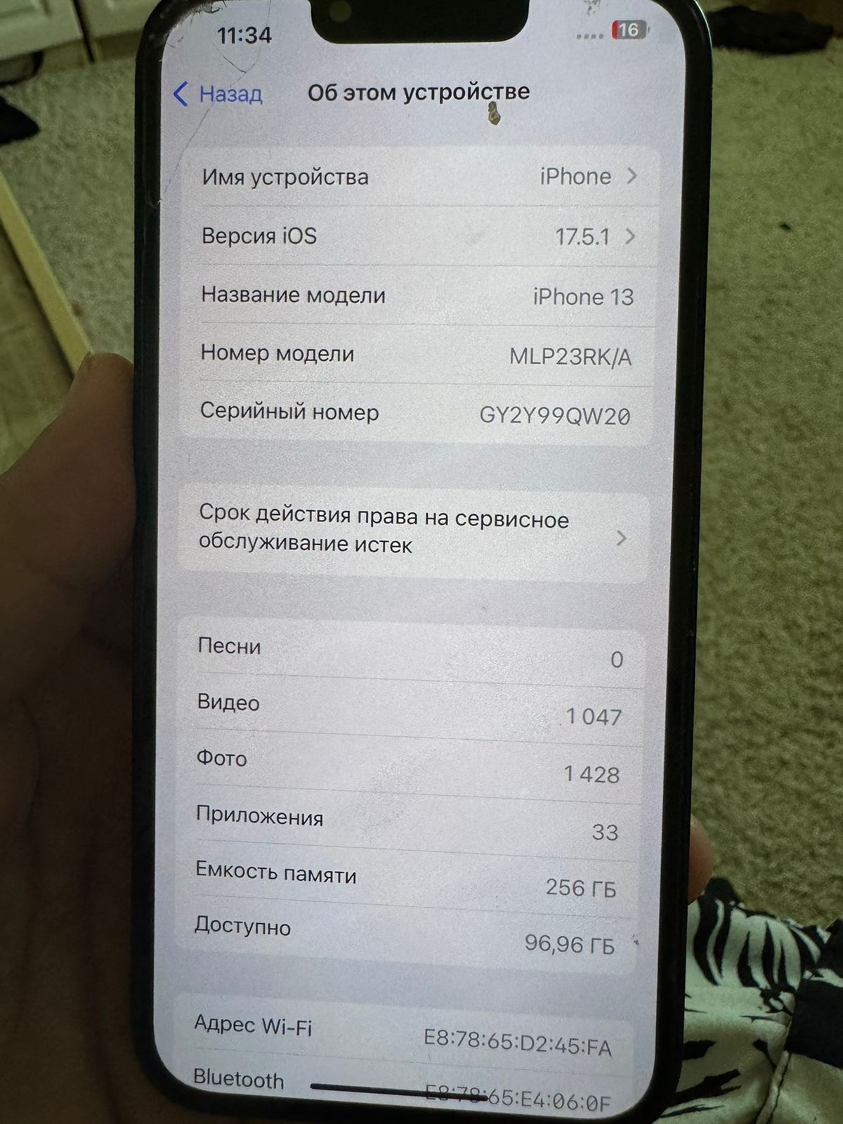 Apple iPhone 13 256 gb
