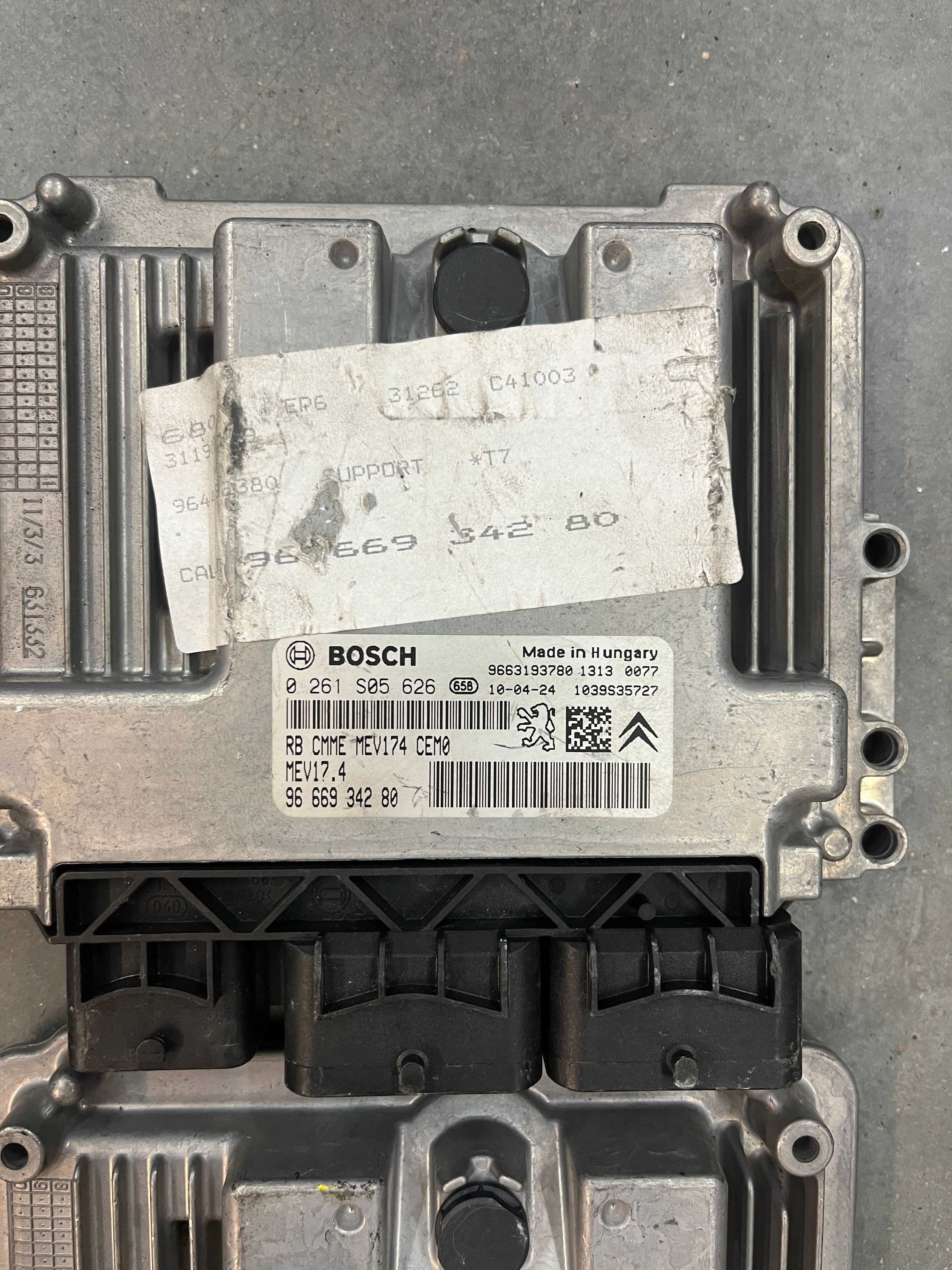 Компютър двигател BOSCH Peugeot 207 1.4 1.6 VTi 207 cc 1.4 1.6 16V 308