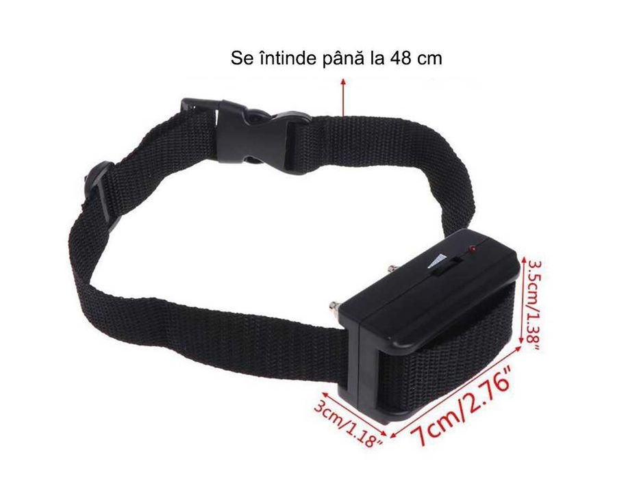 Zgarda electrica antilatrat pentru caini mpermeabila Dresaj Caini