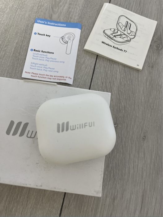 Casti Earbuds Wireless Willful T7 + Casti Yuanguo BluetoothWaterproof