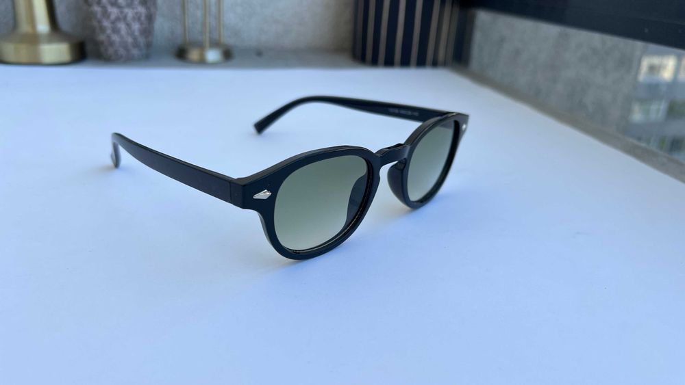 Ochelari de soare Moscot Lemtosh - Rama neagra Lentile galbene