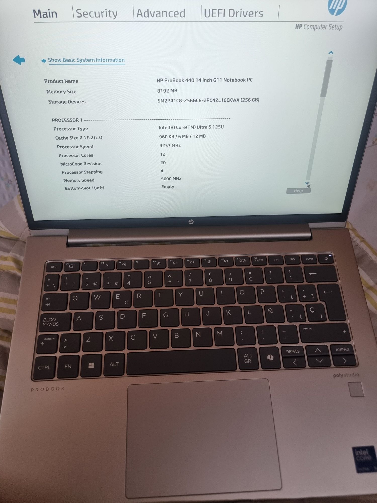 Hp probook 440 g11