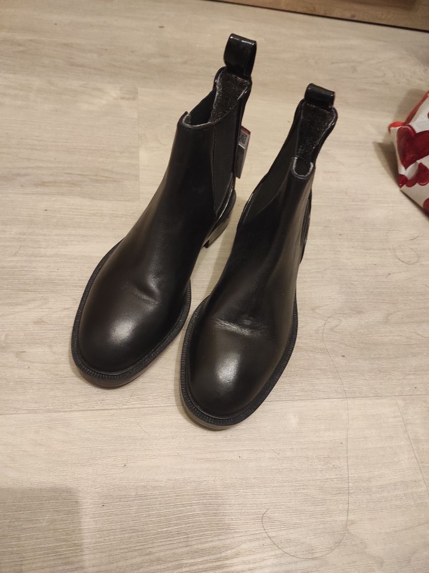 Botine negre copii