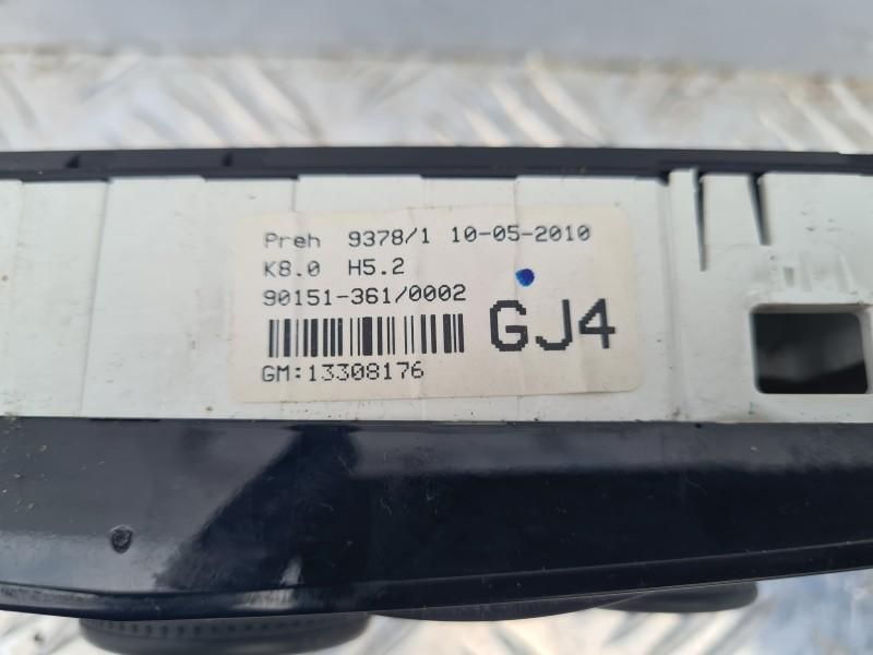 Panou Comanda clima piano black Opel Astra H