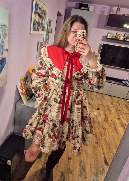 Rochie Craciun pe comanda