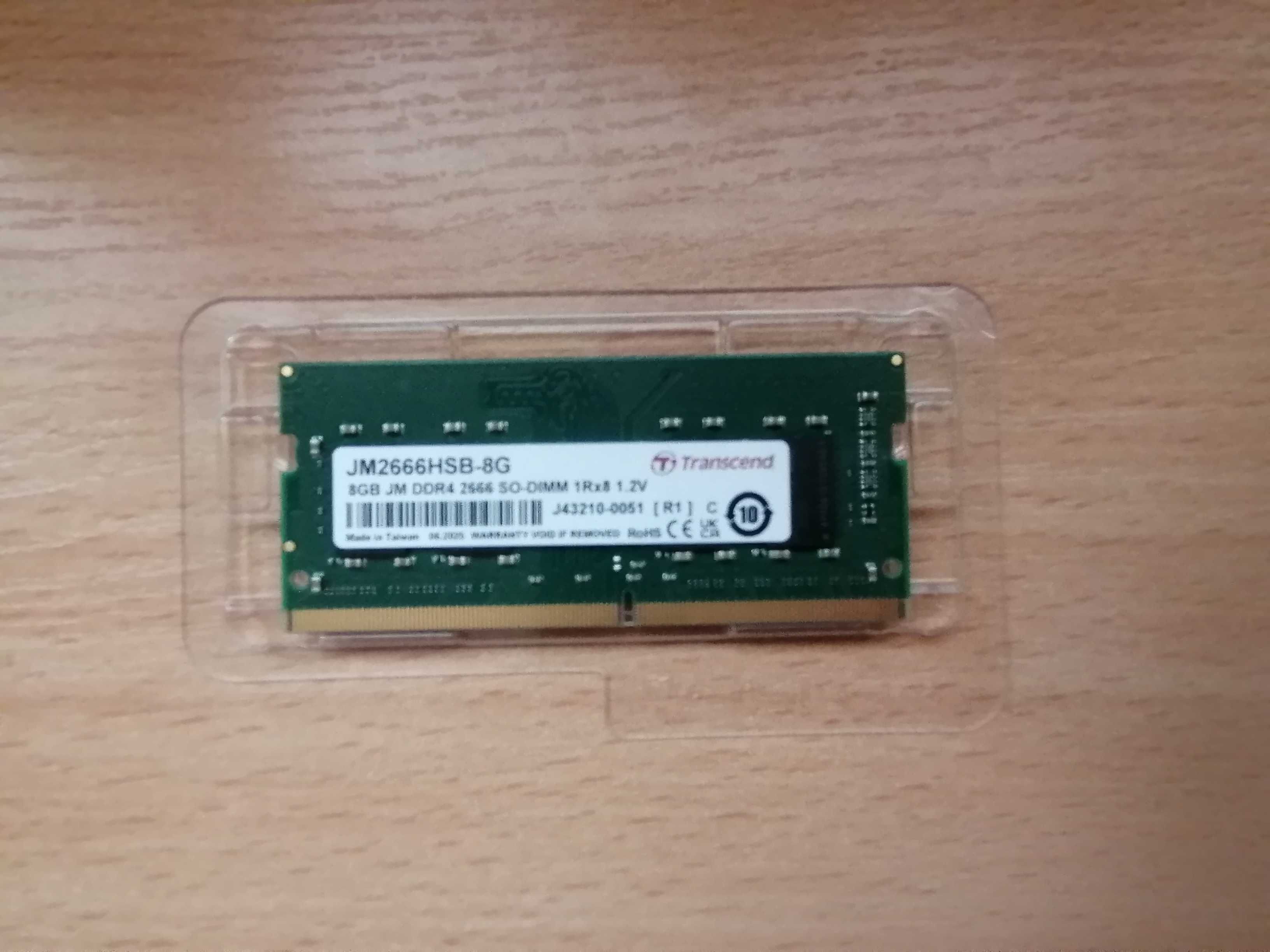 1+1 подарък! 2х8GB RAM за лаптоп + кутия за SSD (в гаранция)