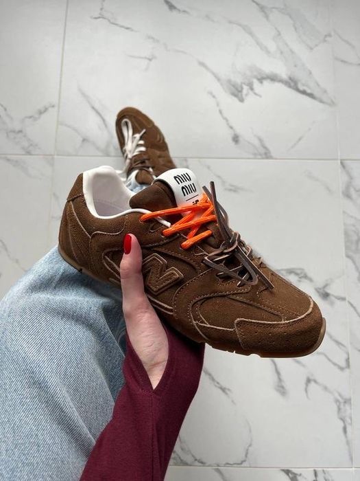 Miu Miu x New Balance 530 SL Dark Brown