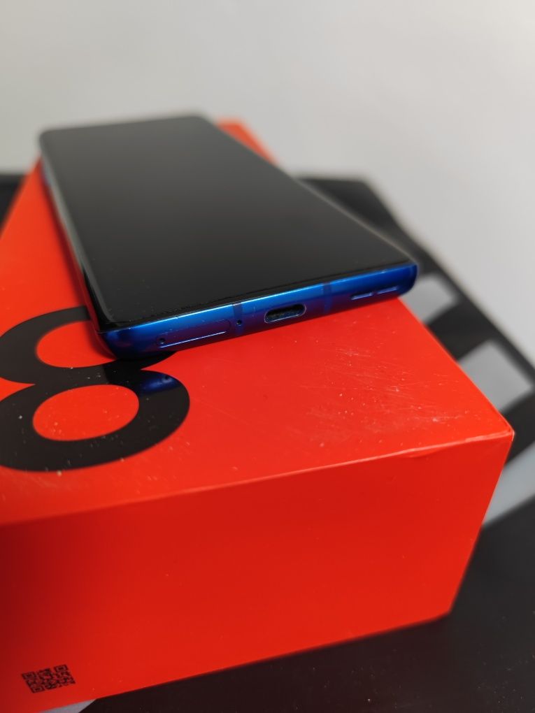 OnePlus 8 PRO 5G Dual SIM, 12 GB RAM, 256 GB, Blue Ultramarin FullBox
