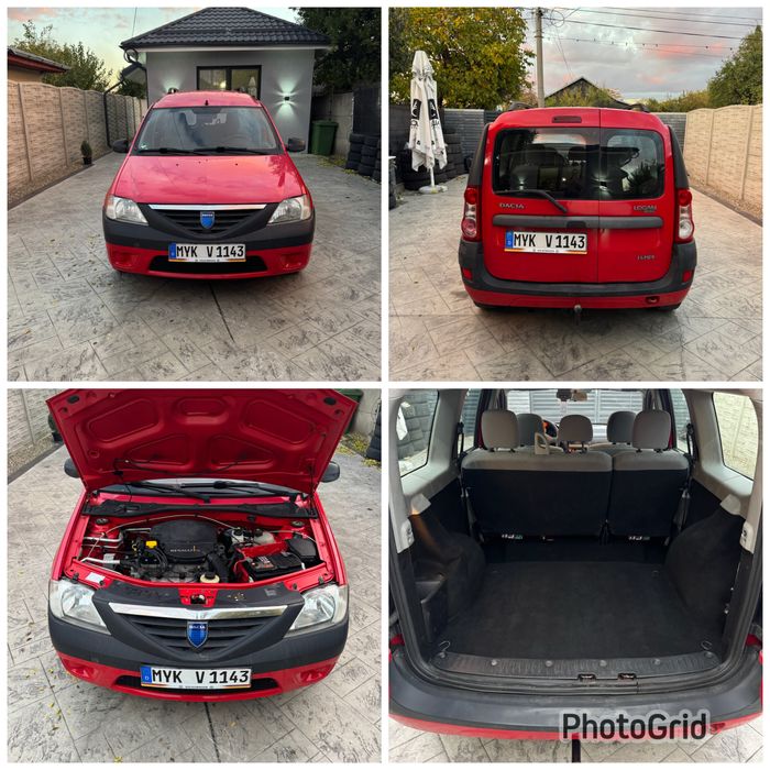 LOGAN MCV, Dokker, Lodgy 1.4 MPI / 79 CP / 2009 / AC