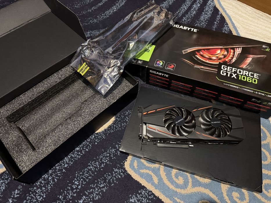 Gtx 1060 6gb от Gigabyte