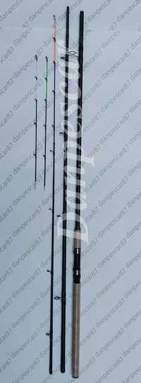 Lanseta fibra de carbon PRO FL FALCONS POWER X Feeder 3,60 metri 180gr