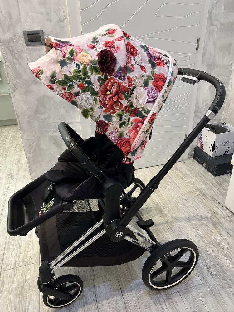 Детска количка Cybex Priam Spring Blossom