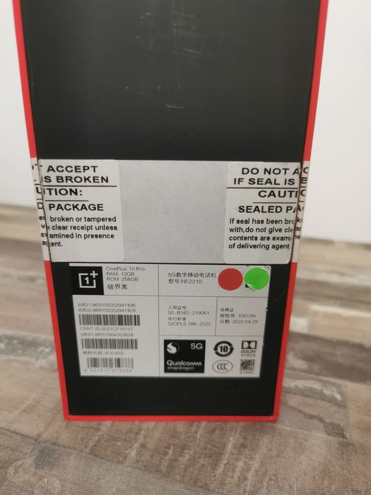 One Plus 10 Pro 256 Gb