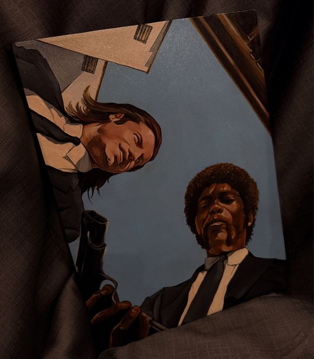 Картина маслом ручная работа