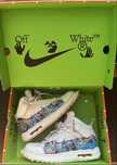 Off-White X Nike Air Force 1 Mid Graffiti