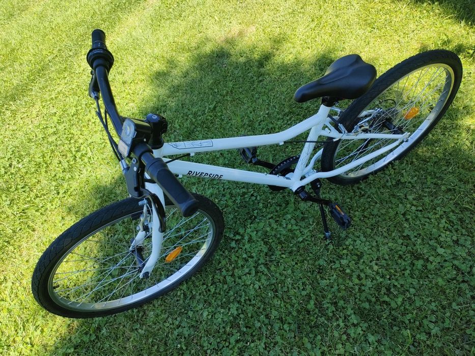 Bicicletă polivalentă Riverside 100 20" alb copii 120-135 cm
Produs co