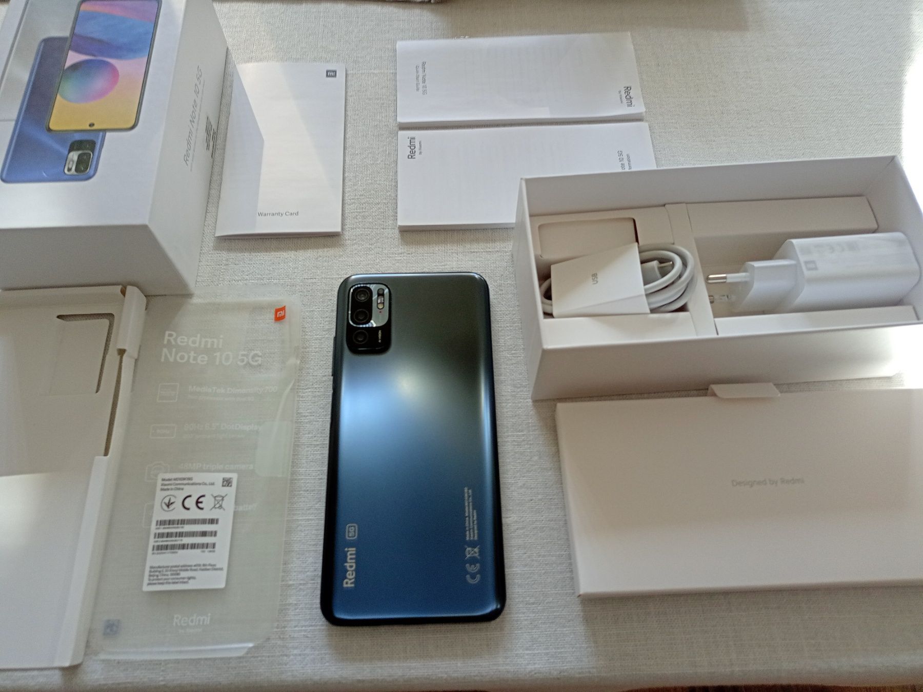 Xiaomi redmi note 10 5G~128GB~4+3GB RAM