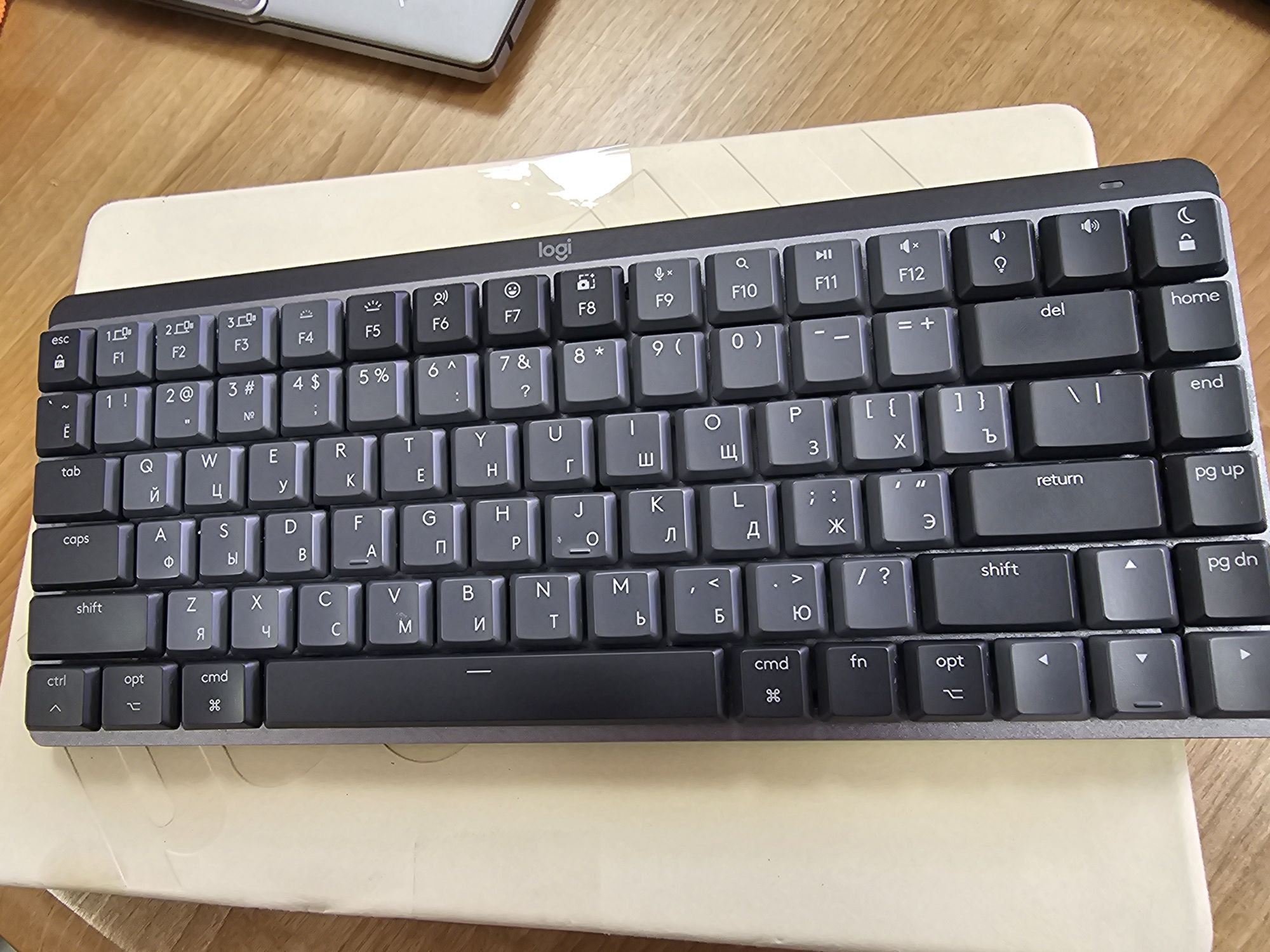 Механическая клавиатура для Apple Logitech MX Mechanical Mini For Mac