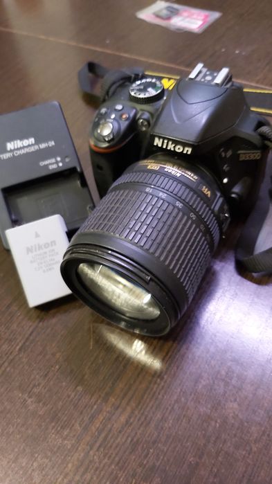 Цифровой фотоаппарат Nlkon D3300 в отличном состоянии