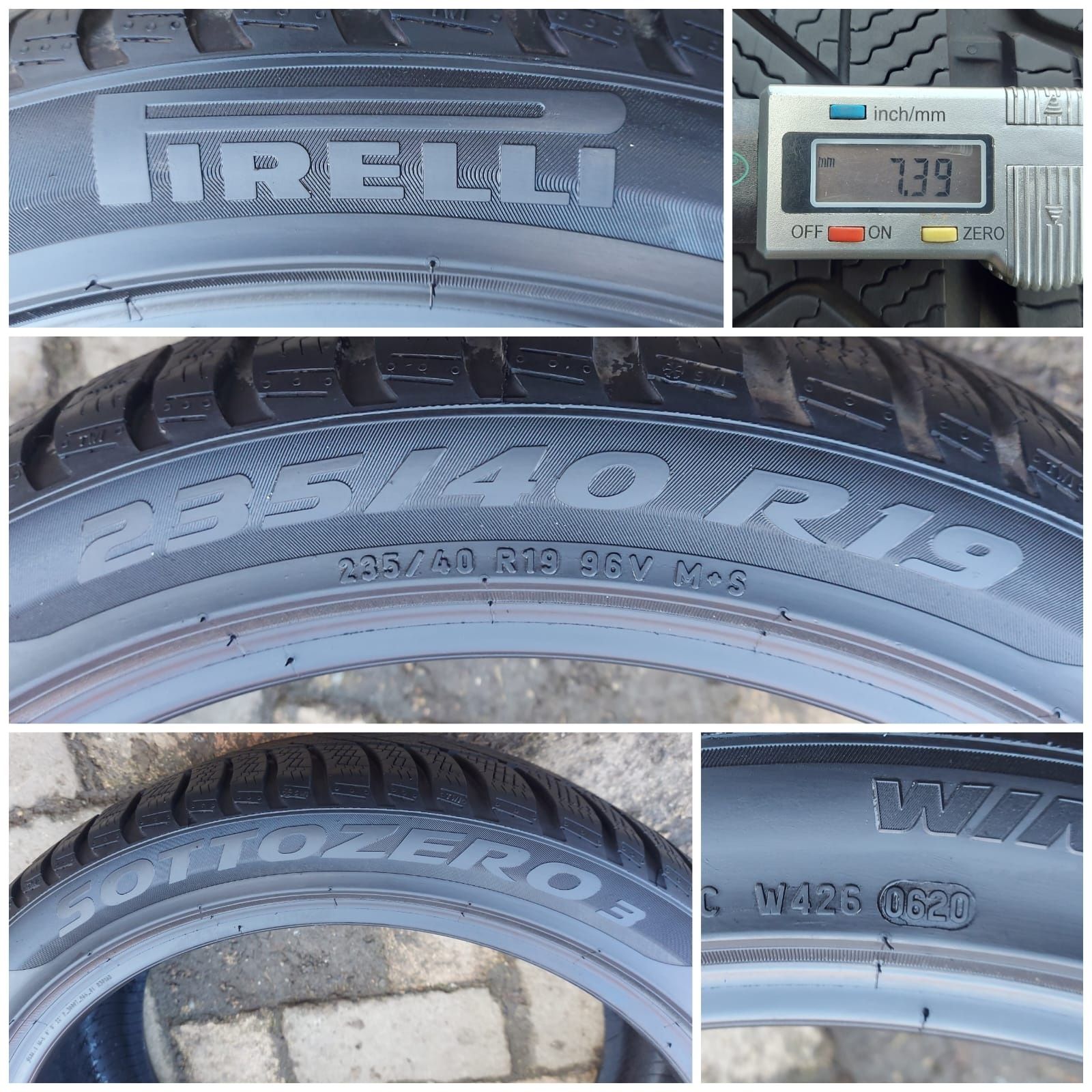 O bucată 235/225/215 50/45/40 M+S iarnă - una Pirelli Continental