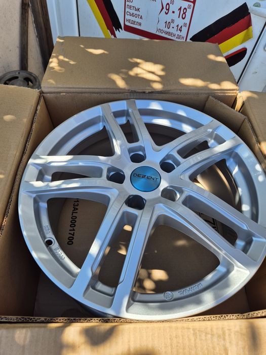 Джанти Dezent 17цола 5х112 , 7.5j , et36 Mercedes Audi Vw Skoda
