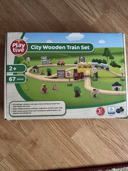 Set tren din lemn Playtive