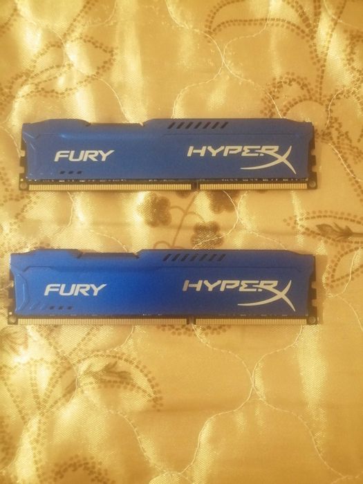 Рам памет KINGSTON HYPERX FURY 8GB - 2 броя
