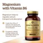 Solgar magnesium b6. Магний б6 250 таблеток