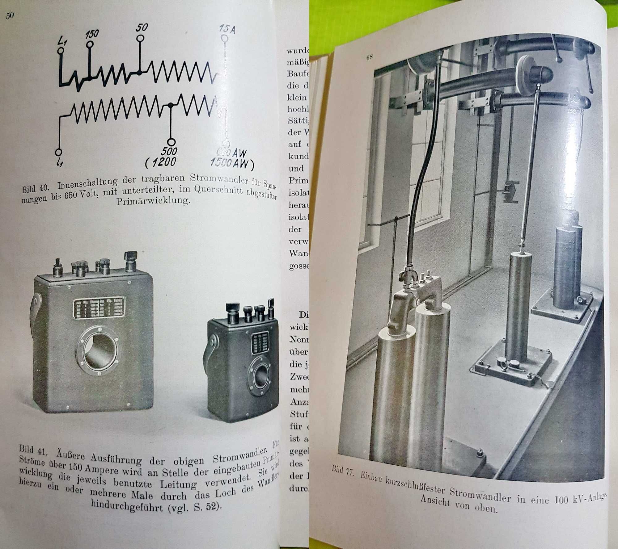 D980-Manual SIEMENS Aparate de masurat electrice-vol.6-1928.