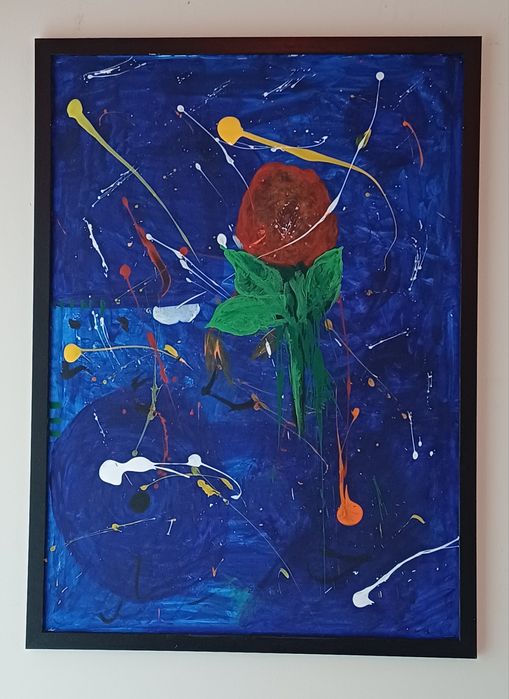 Tablou pictat manual 70×50 cm
