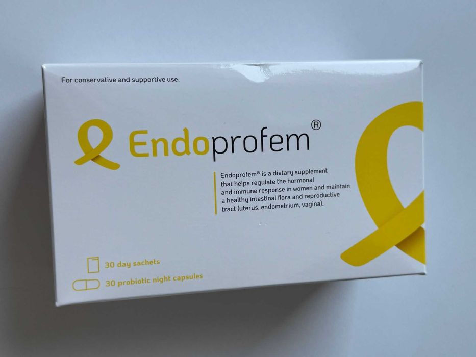 Endoprofem – 30 plicuri + 30 capsule | Nou, sigilat, exp. 08/2026