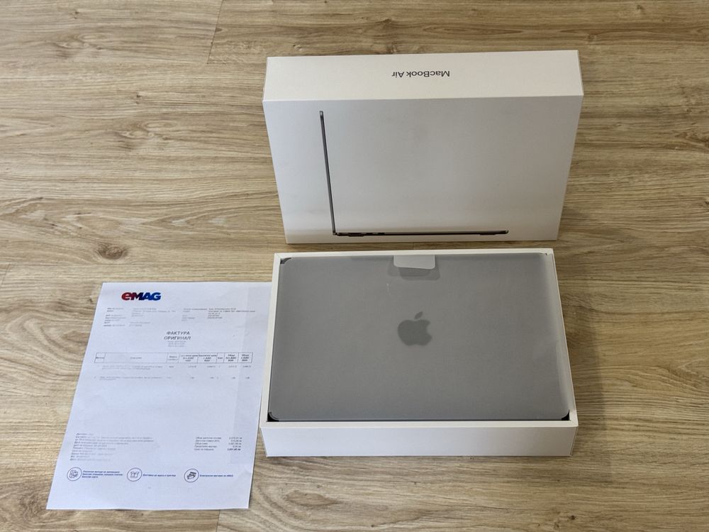 *512GB*Нов 13.6’Macbook Air M3 2024/8GB Ram/512GB SSD/Гаранция