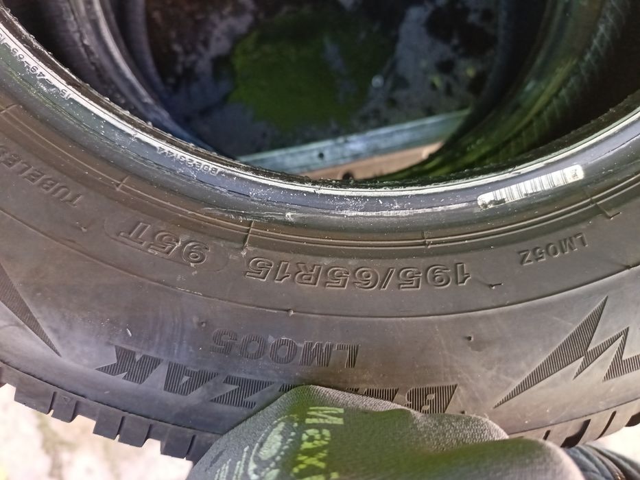 Anvelope MS iarna 195 65 15 bridgestone 2021 6.5mm
