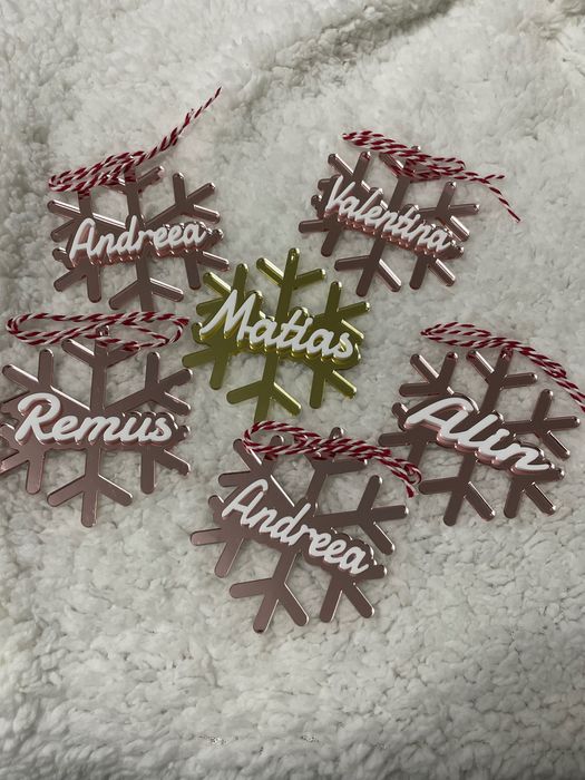 Decorațiuni personalizate de Crăciun