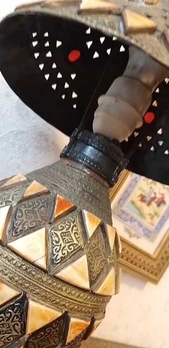 Lampă marocană din anii 60