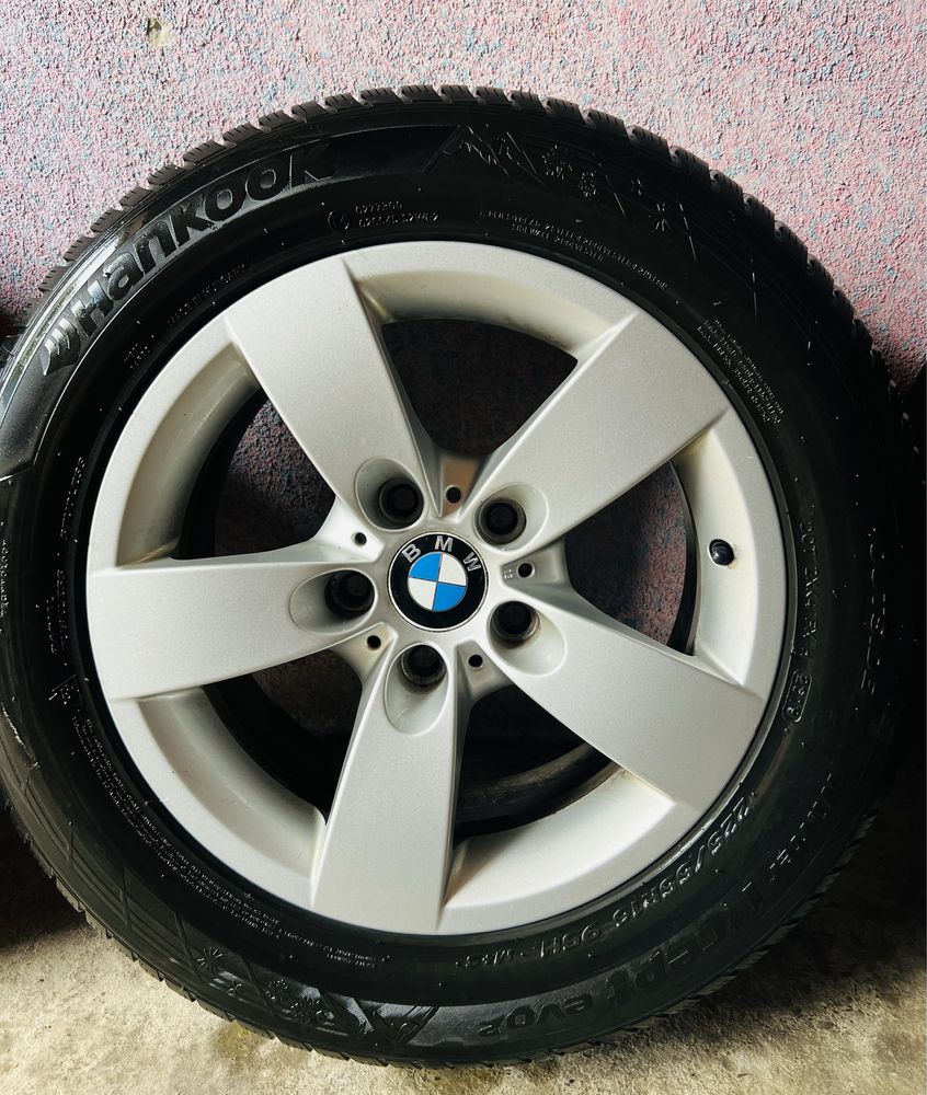 Jante originale bmw e60 e61 style 242 - anvelope iarna 225/55/R16